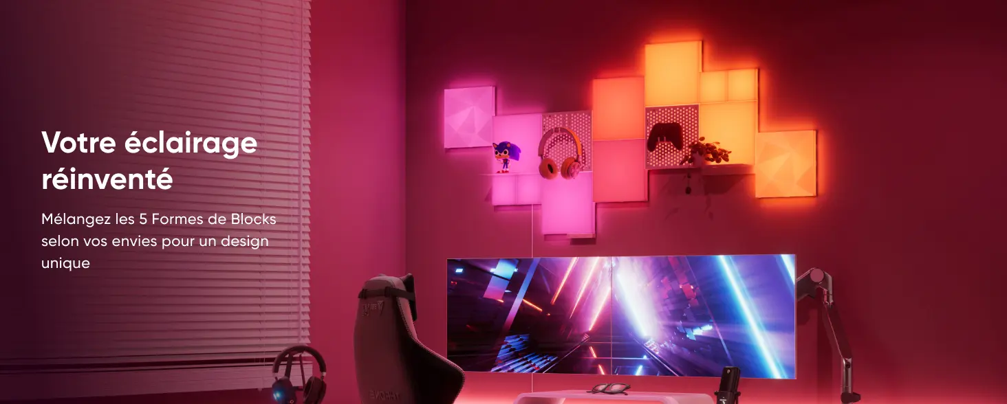 Nanoleaf Blocks - Votre éclairage réinventé