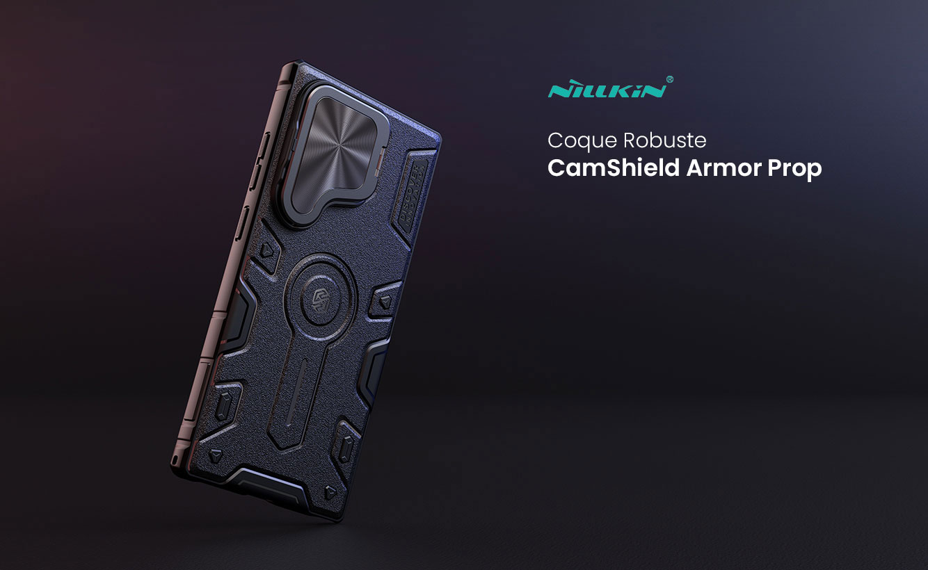 Coque Antichoc NILLKIN CamShield Armor Prop pour Galaxy S24 Ultra