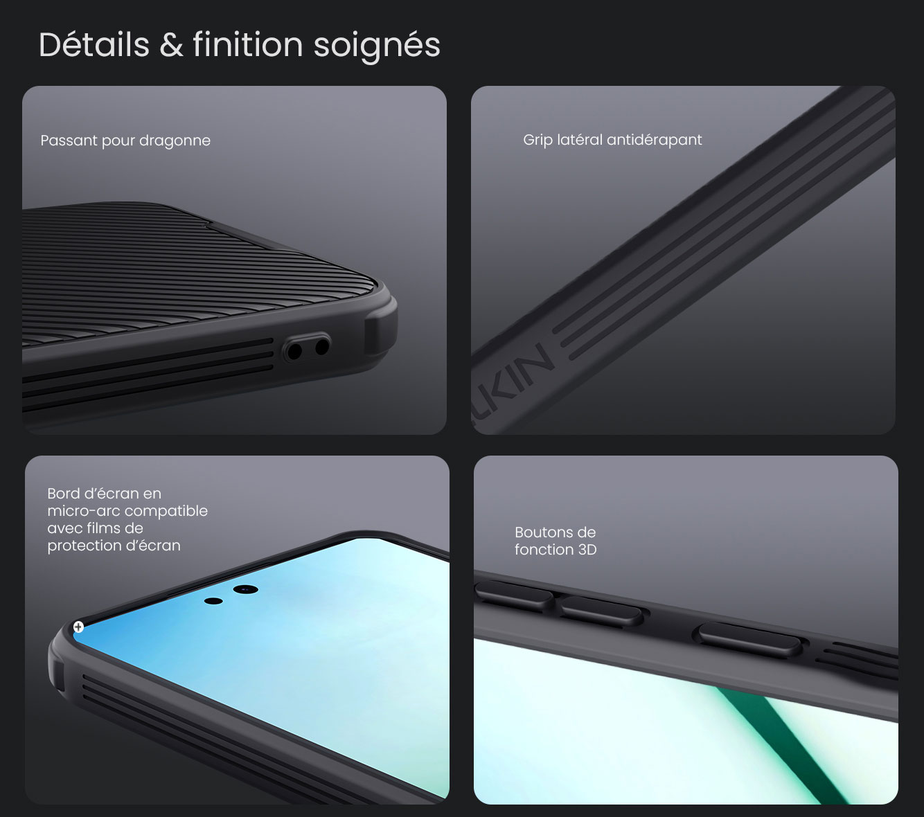 Coque NILLKIN CamShield Pro Case pour Galaxy A36 5G