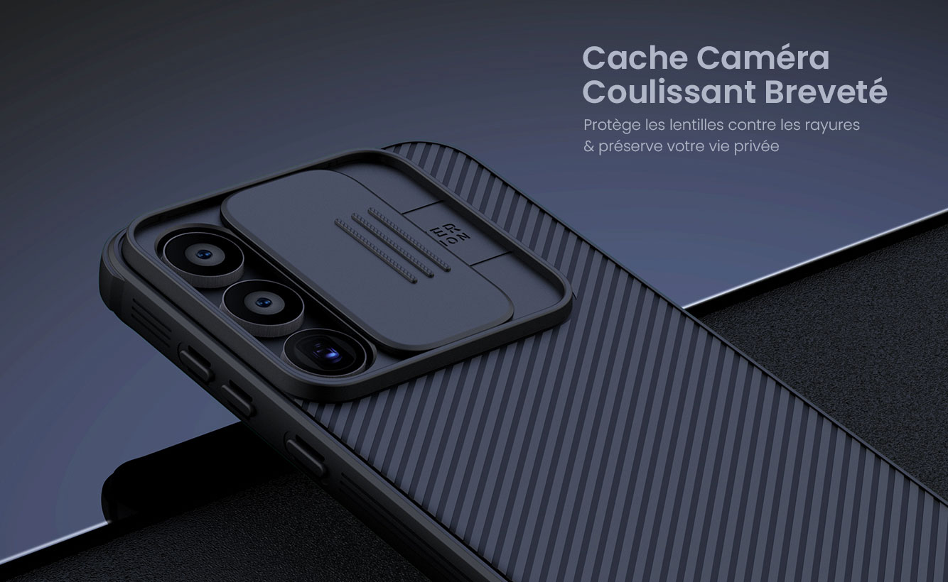 Coque NILLKIN CamShield Pro Magnétique pour Galaxy A55 5G