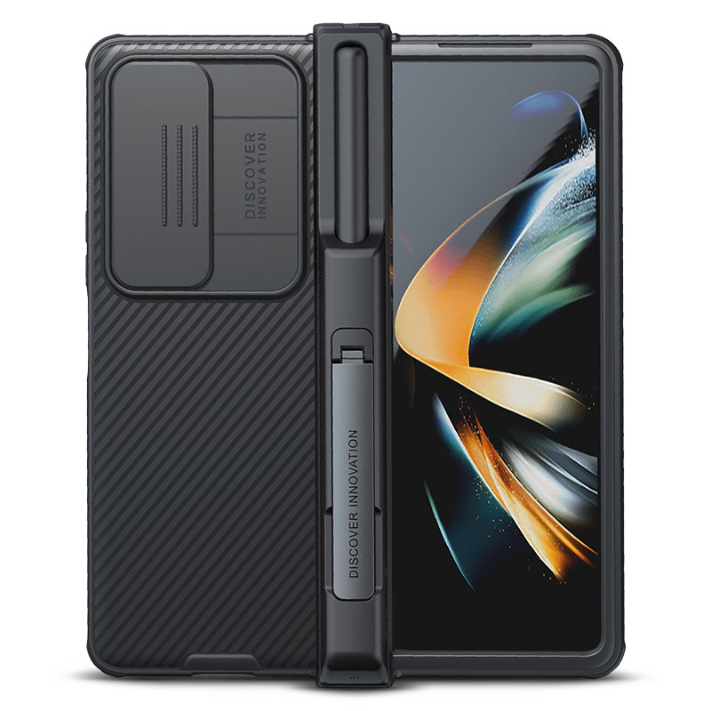 Coque Antichoc NILLKIN CamShield Pro avec Étui Amovible pour Stylet S Pen pour Galaxy Z Fold 4