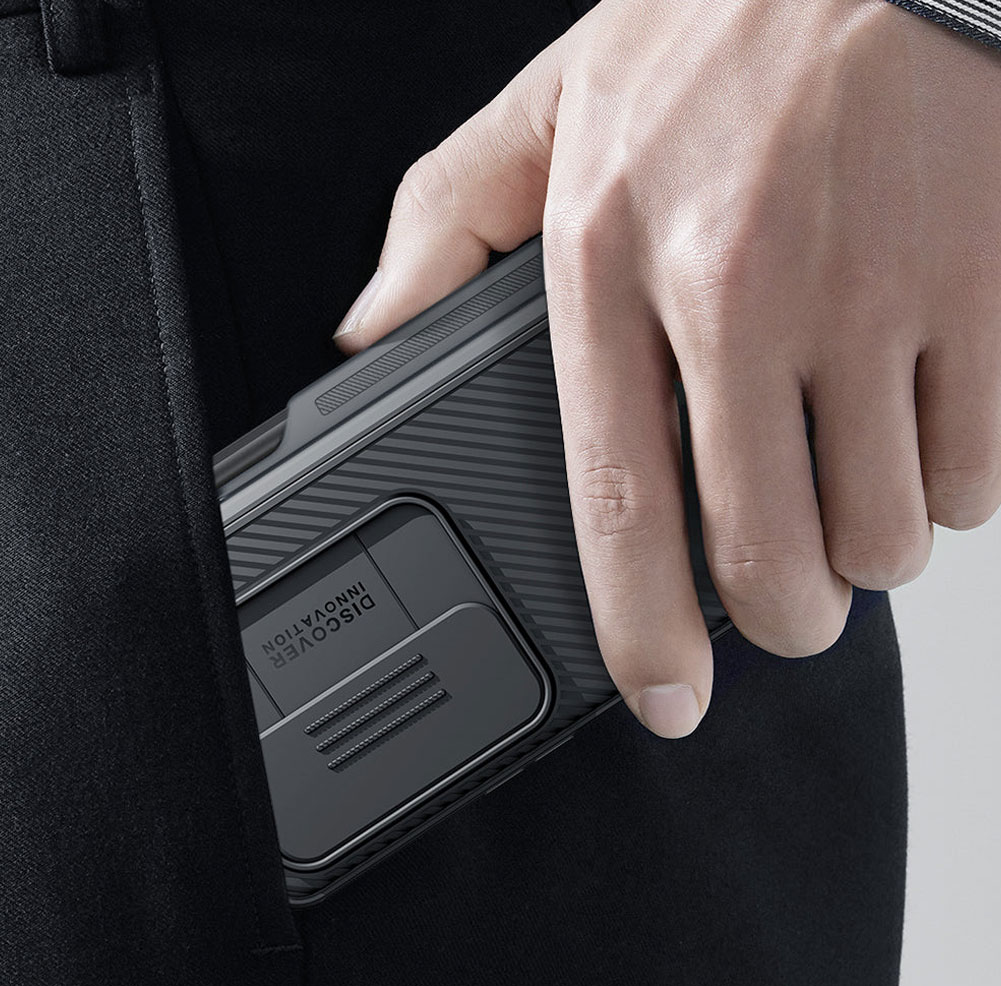 Coque Antichoc NILLKIN CamShield Pro avec Étui Amovible pour Stylet S Pen pour Galaxy Z Fold 4