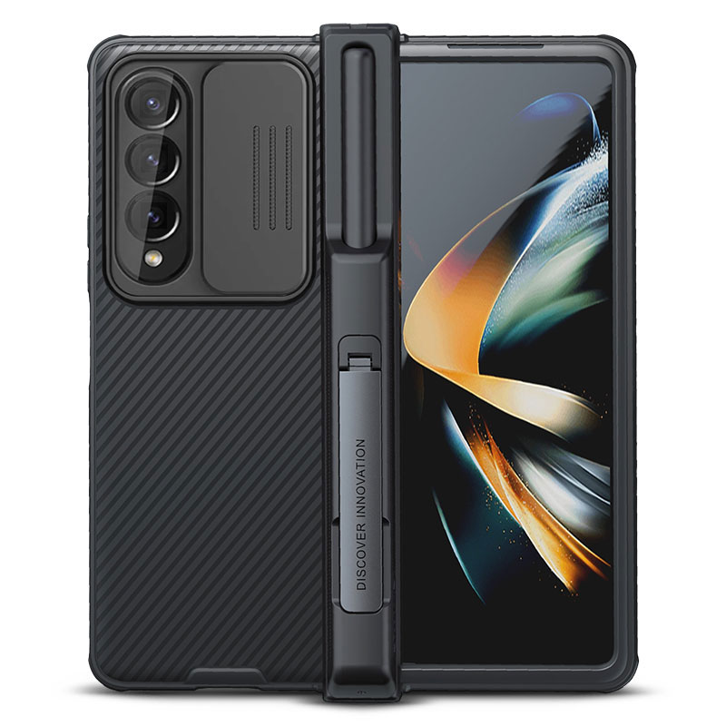 Coque Antichoc NILLKIN CamShield Pro avec Étui Amovible pour Stylet S Pen pour Galaxy Z Fold 4