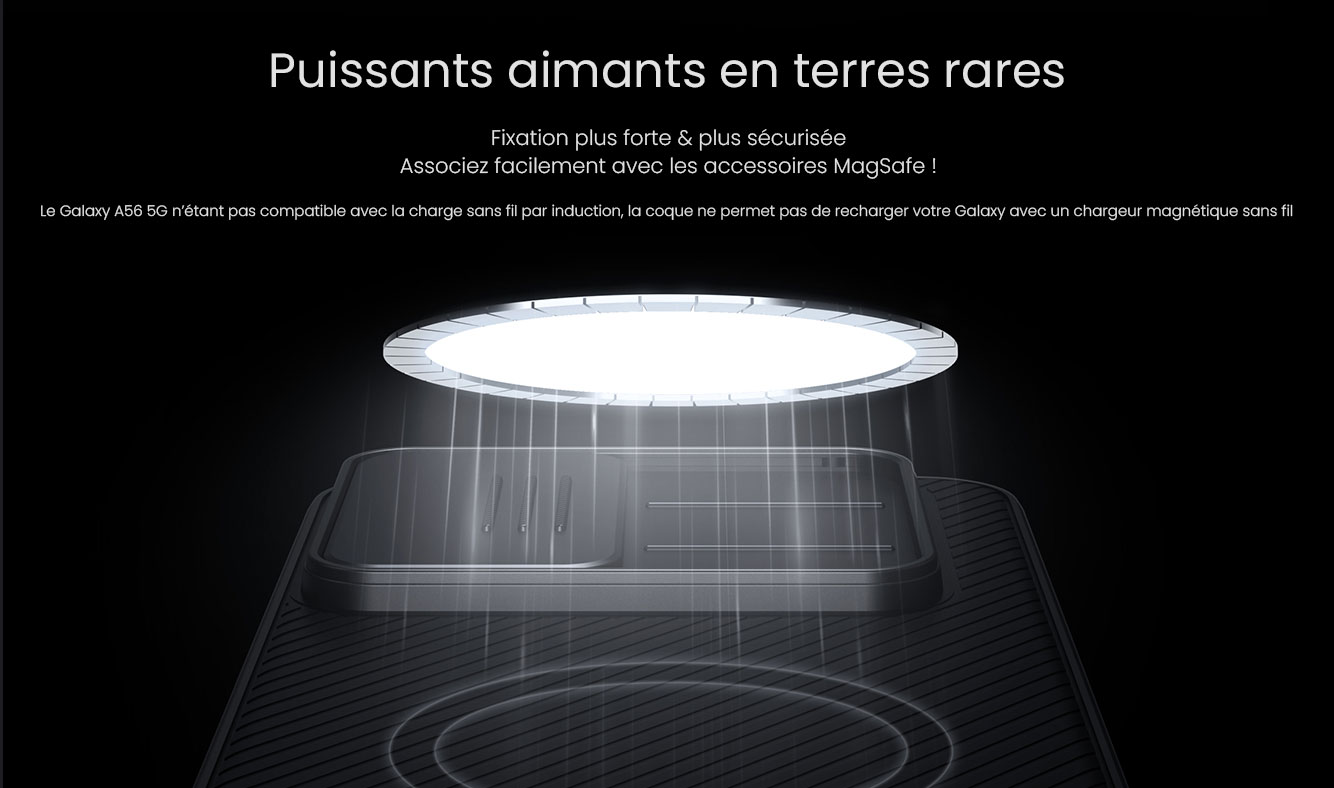 Coque Magnétique NILLKIN CamShield Pro Magnetic pour Galaxy A56 5G