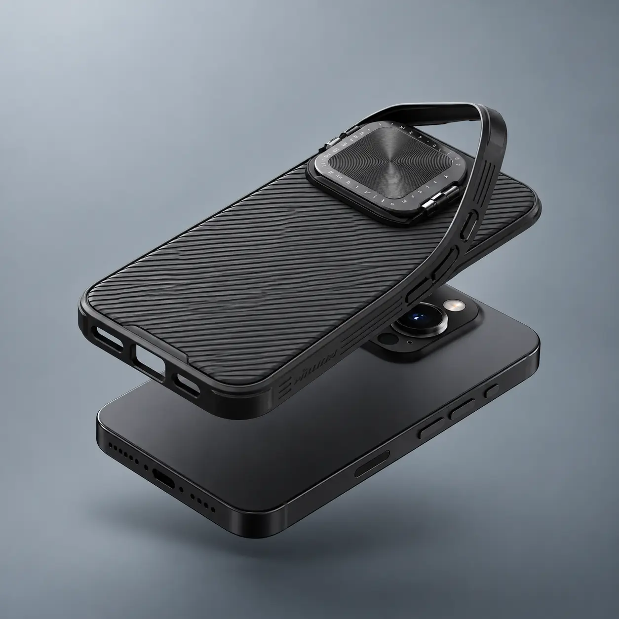 Structure double protection de la coque NILLKIN CamShield CamProp