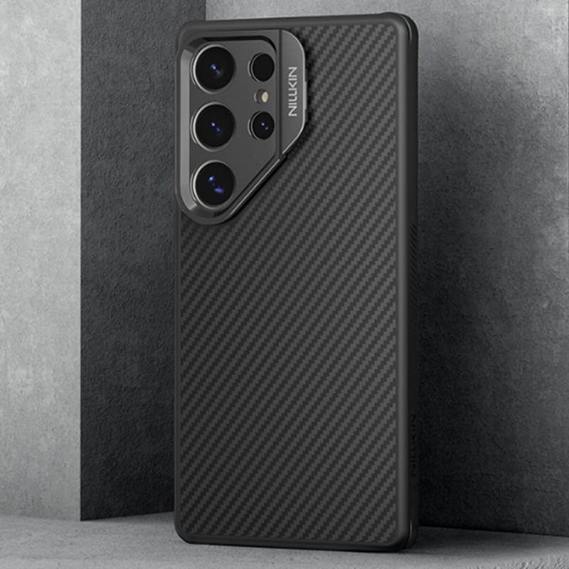 Coque MagSafe NILLKIN CarboProp en Fibre d'Aramide pour Galaxy S25 Ultra