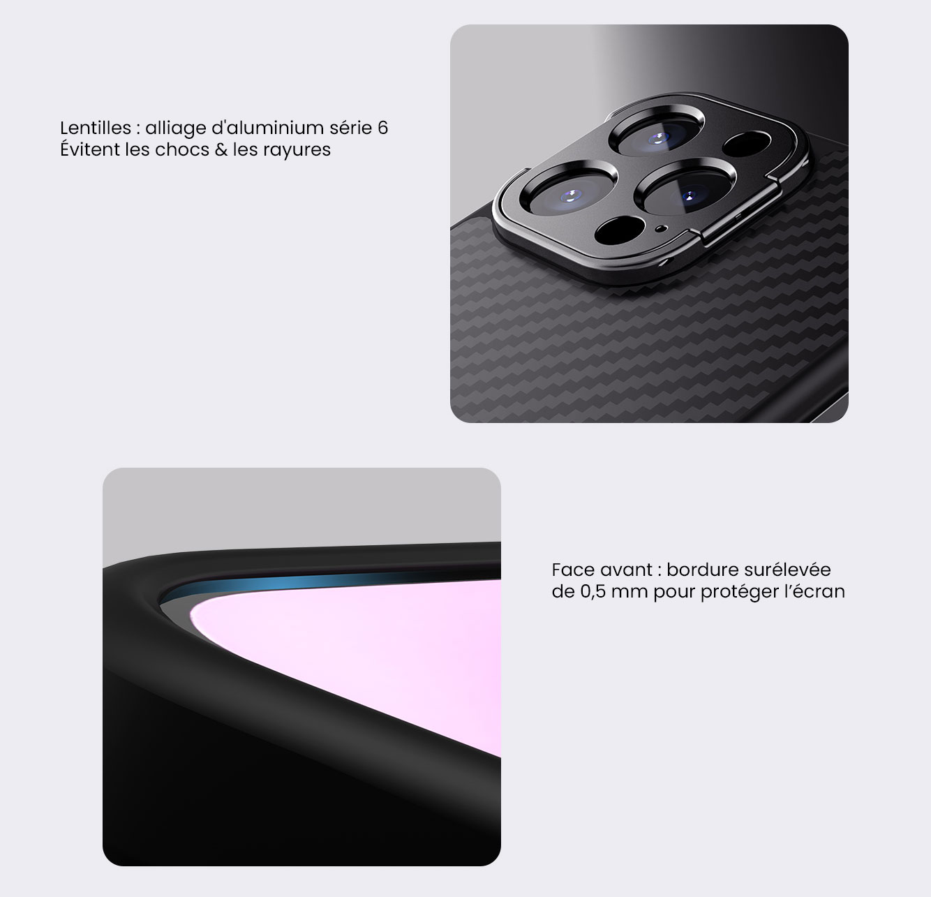Coque MagSafe NILLKIN CarboProp En Fibre D'Aramide (Kevlar) pour iPhone 14 Pro