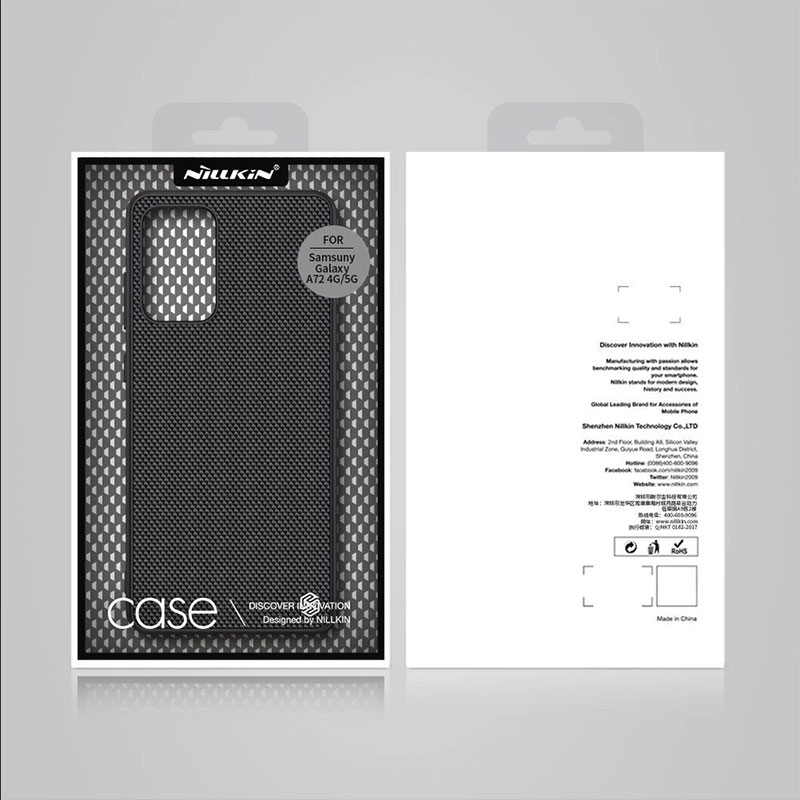 Coque NILLKIN Textured Case Revêtement en Nylon pour Galaxy A72 4G & 5G