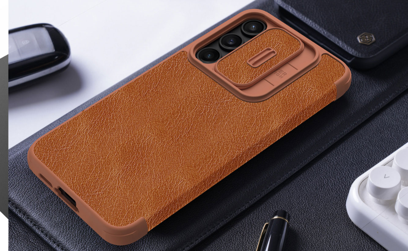Étui NILLKIN Qin Pro Leather Série pour Galaxy A55