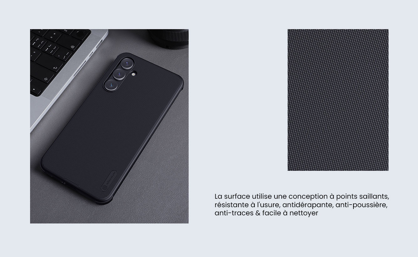 Coque MagSafe NILLKIN Super Frosted Shield Pro Magnétique pour Galaxy A55 5G