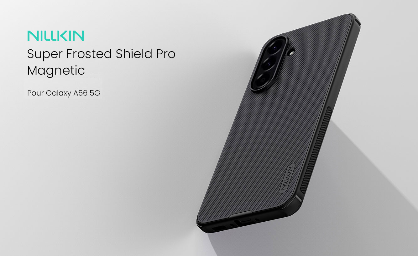 Coque Magnétique NILLKIN Super Frosted Shield Pro Magnetic pour Galaxy A56 5G