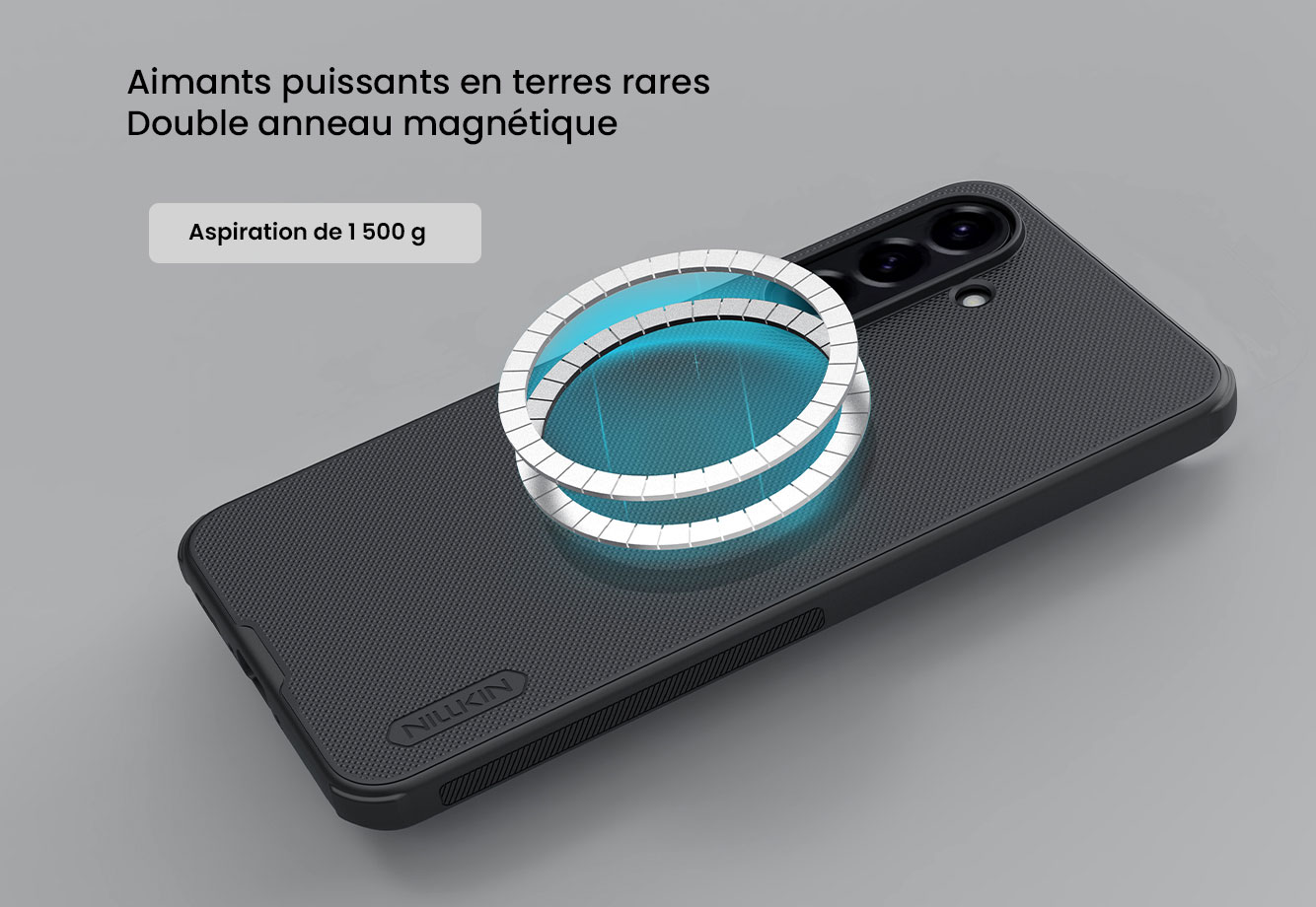 Coque Magnétique NILLKIN Super Frosted Shield Pro Magnetic pour Galaxy A56 5G