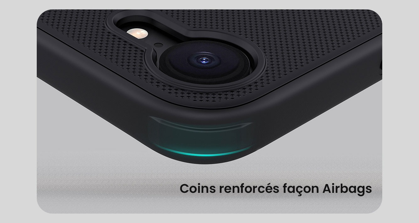 Coque MagSafe NILLKIN Super Frosted Shield Pro pour iPhone 16e