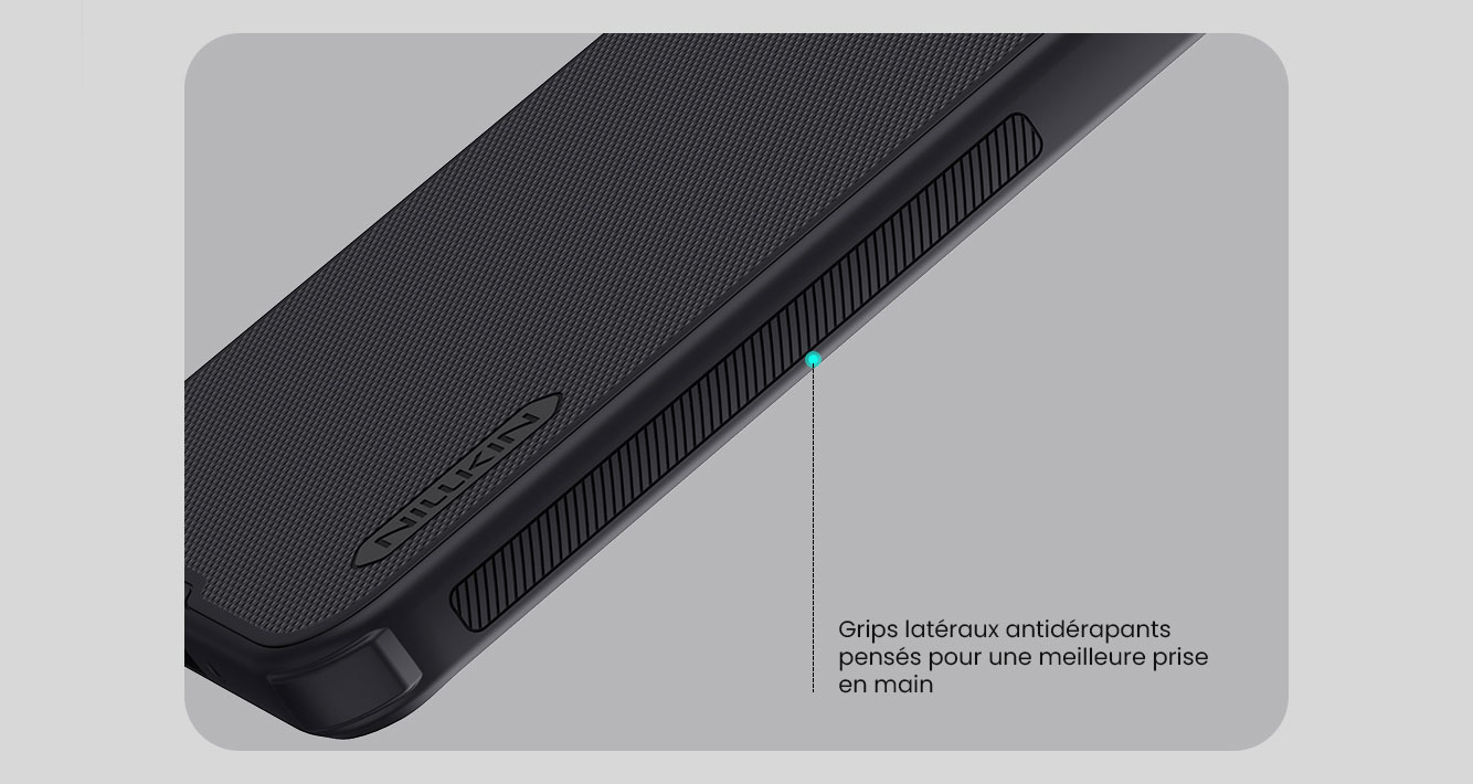 Coque MagSafe NILLKIN Super Frosted Shield Pro pour iPhone 16e