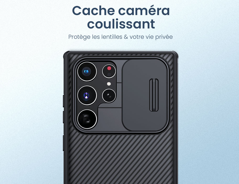 Coque NILLKIN CamShield Pro pour Galaxy S23 Ultra