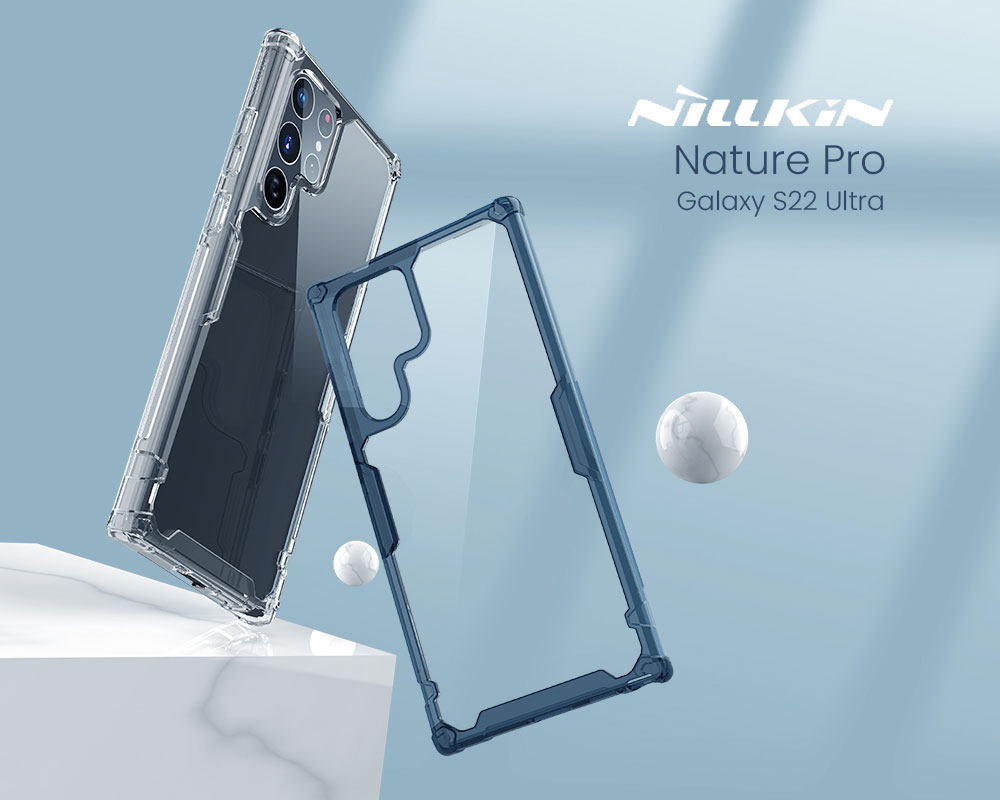 Coque Transparente NILLKIN Nature Pro pour Galaxy S22 Ultra