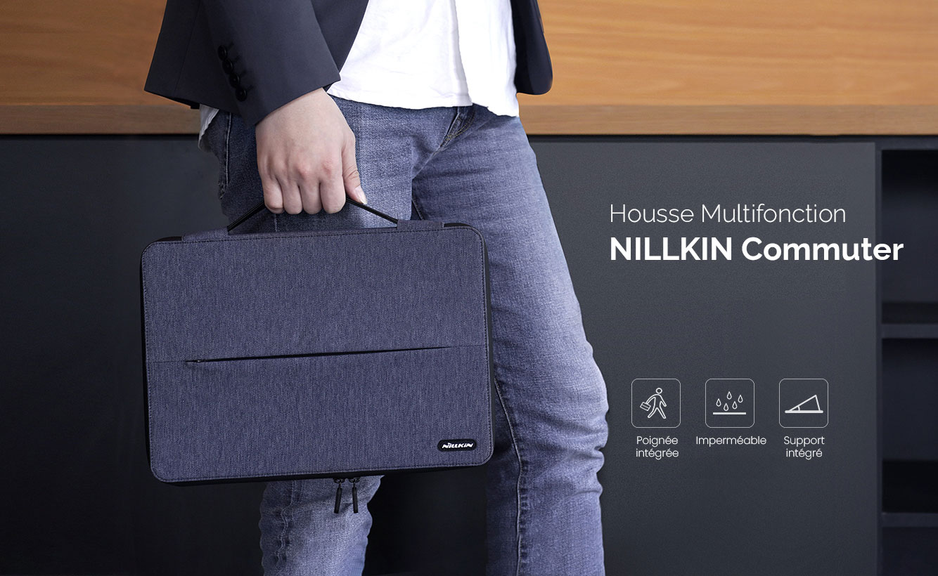 Housse NILLKIN Commuter Pour MacBook Pro & Ordinateur Portable Jusqu'à 16