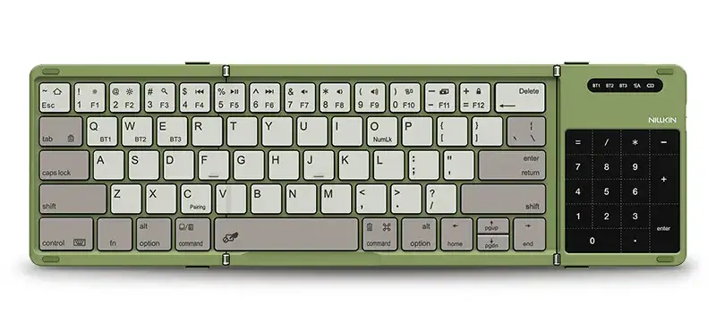 Clavier Bluetooth Pliable NILLKIN Magic Cube | 64 Touches QWERTY - Modèle Vert