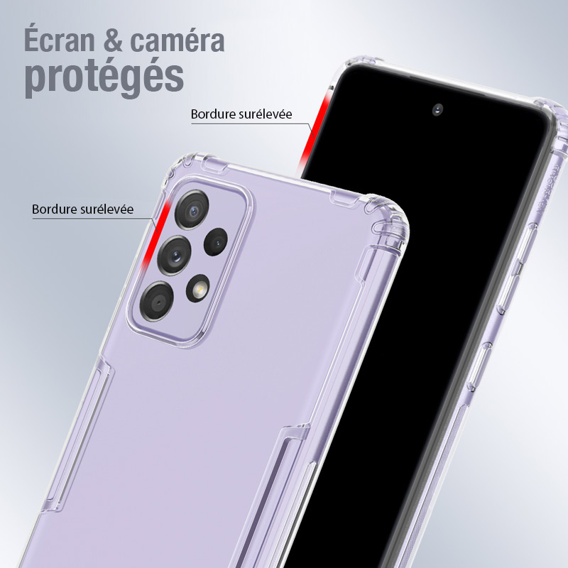 Coque TPU NILLKIN "Nature" pour Galaxy A72 4G & 5G