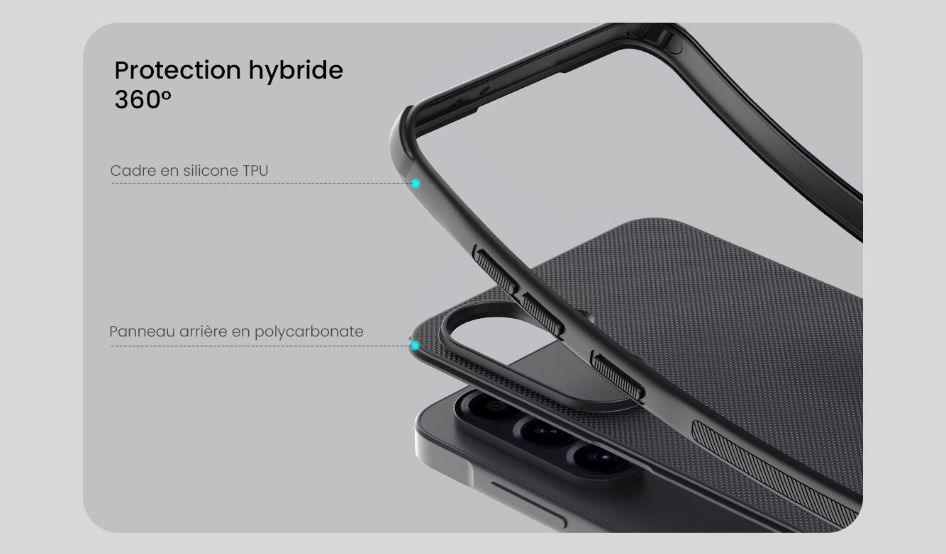 Coque NILLKIN Super Frosted Shield Pro pour Galaxy A56 5G