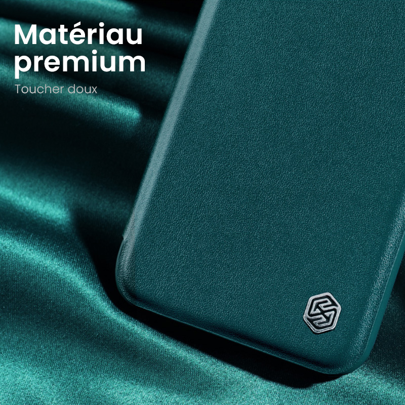 Étui NILLKIN Qin Pro Leather avec Pochettes CB pour iPhone 14 Pro Max
