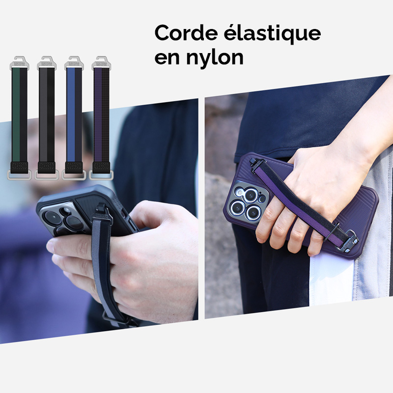 Coque MagSafe NILLKIN Strap Série avec Sangle Amovible pour iPhone 14 Pro Max