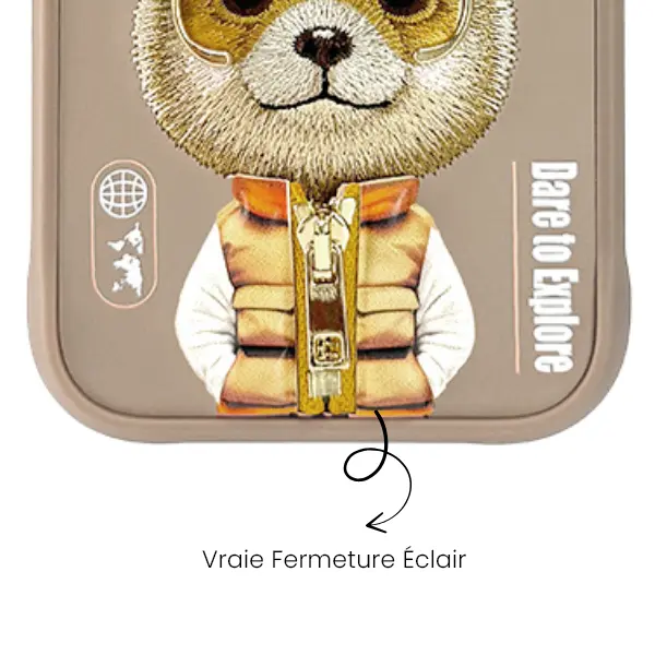 Coque NIMMMY x NIMMY FRIENDS Cool Cute Bear pour iPhone 17 Pro