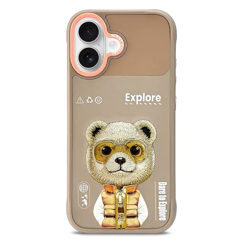 Coque NIMMMY x NIMMY FRIENDS Cool Cute Bear pour iPhone 17