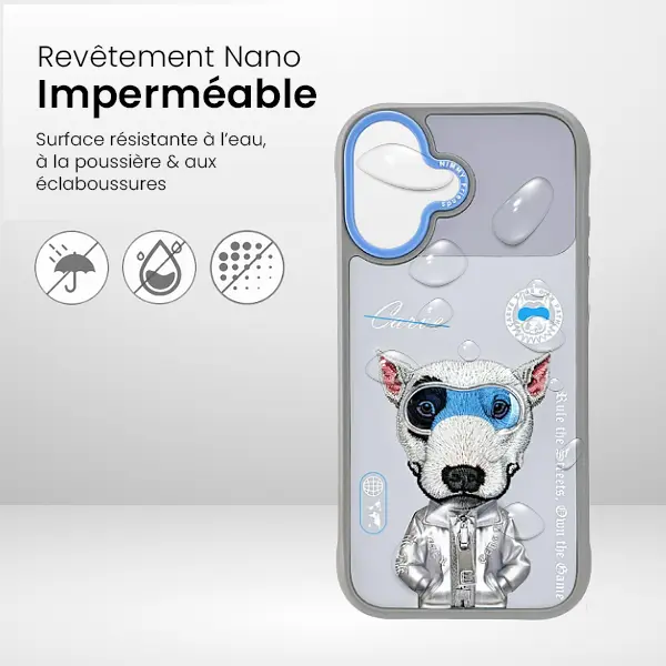 Coque NIMMMY x NIMMY FRIENDS Cool Cute Dog pour iPhone 17