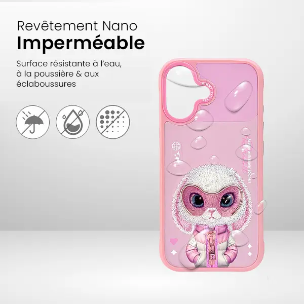 Coque NIMMY x NIMMY FRIENDS Cool Cute Rabbit pour iPhone 17