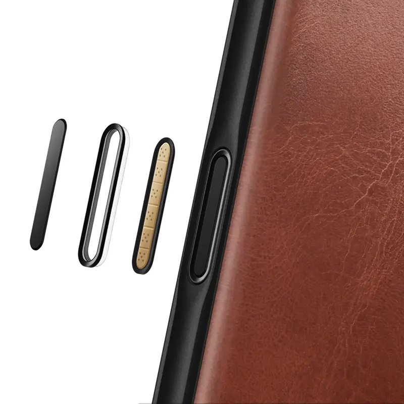 Étui Portefeuille MagSafe NOMAD Modern Leather Folio en Cuir Horween pour iPhone 17 Pro - Coloris Marron