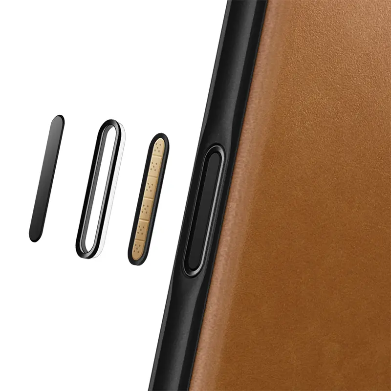 Coque MagSafe NOMAD Modern Leather Case pour iPhone 17 Pro Max - Coloris Camel