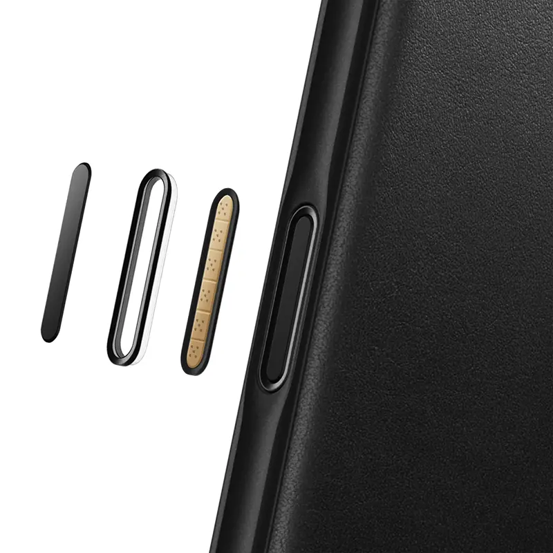 Coque MagSafe NOMAD Modern Leather Case pour iPhone 17 Pro - Coloris Noir