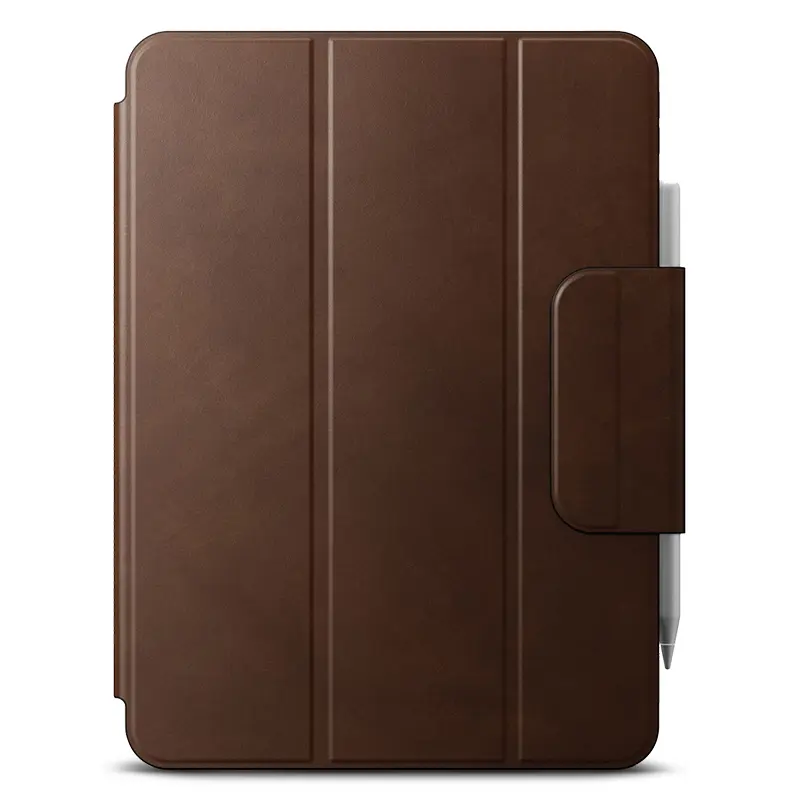 Étui Folio NOMAD Modern Leather Folio pour iPad Pro 11 Pouces 2024 - Coloris Marron