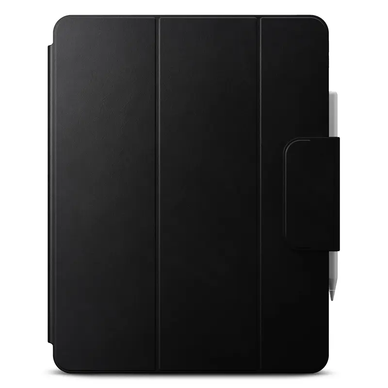 Étui Folio NOMAD Modern Leather Folio pour iPad Pro 13 Pouces 2024 - Coloris Noir