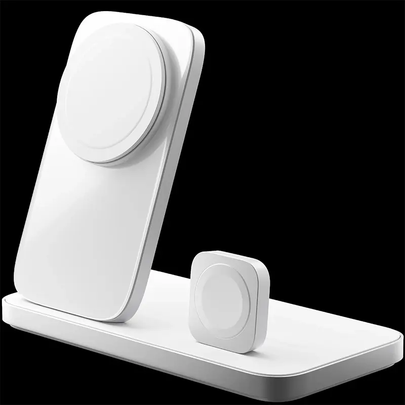Station Induction MagSafe NOMAD Stand One Max V4 Blanc