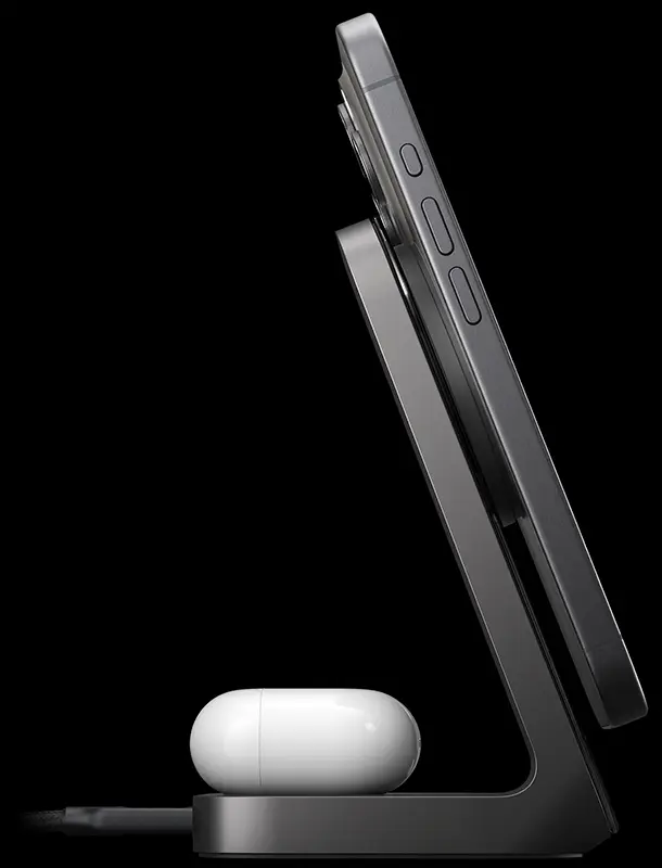 Station Induction MagSafe NOMAD Stand One V4 Noir