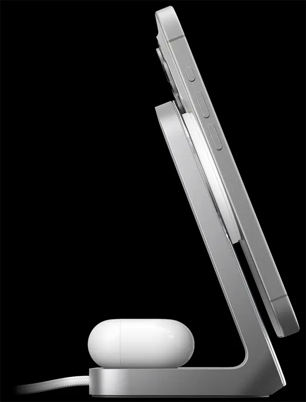 Station Induction MagSafe NOMAD Stand One V4 Blanc