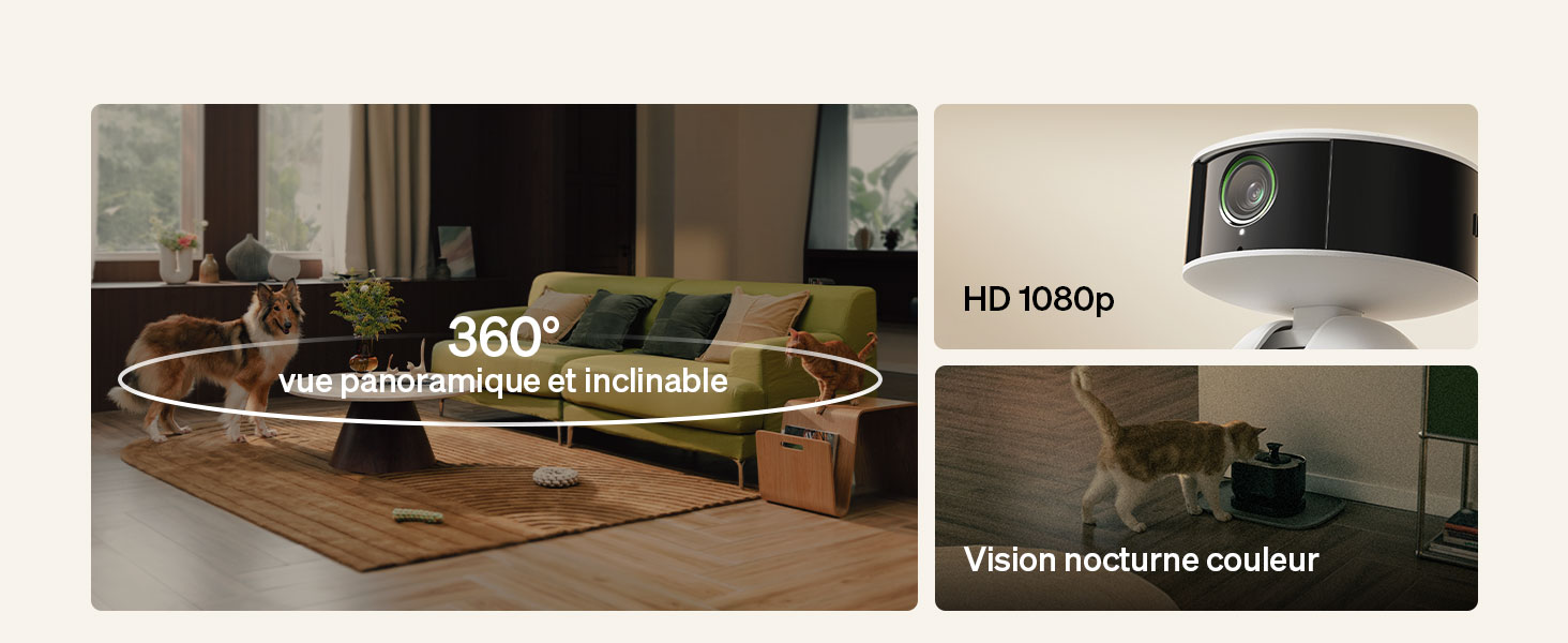 Caméra WiFi PETLIBRO Scout HD