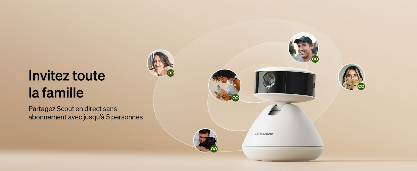 Caméra WiFi PETLIBRO Scout HD