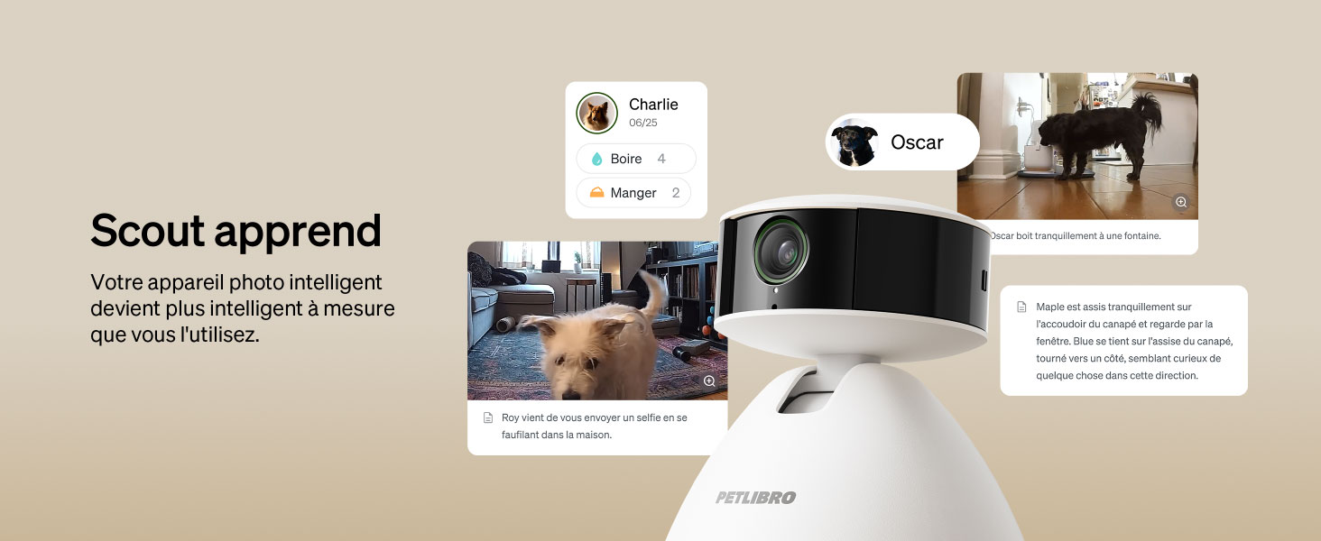 Caméra WiFi PETLIBRO Scout HD