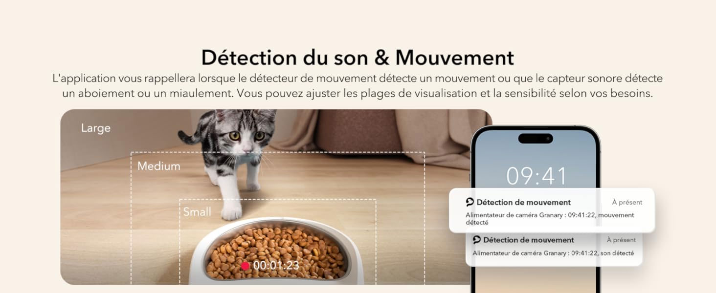 Distributeur de Nourriture PETLIBRO Granary avec Caméra HD Intégrée