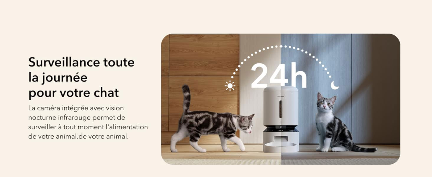 Distributeur de Nourriture PETLIBRO Granary avec Caméra HD Intégrée