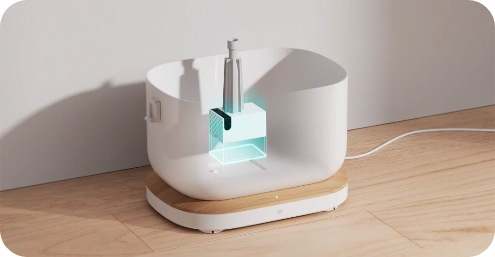Fontaine à Eau PETLIBRO DockStream WiFi - Station de Charge Sans Fil