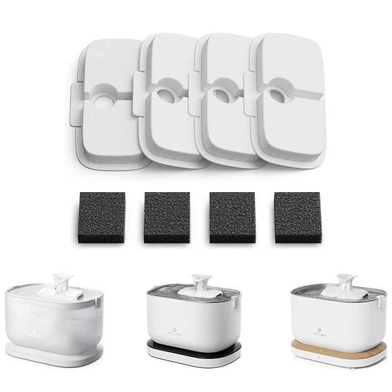 Pack de 4 Filtres Pour Fontaine PETLIBRO Dockstream