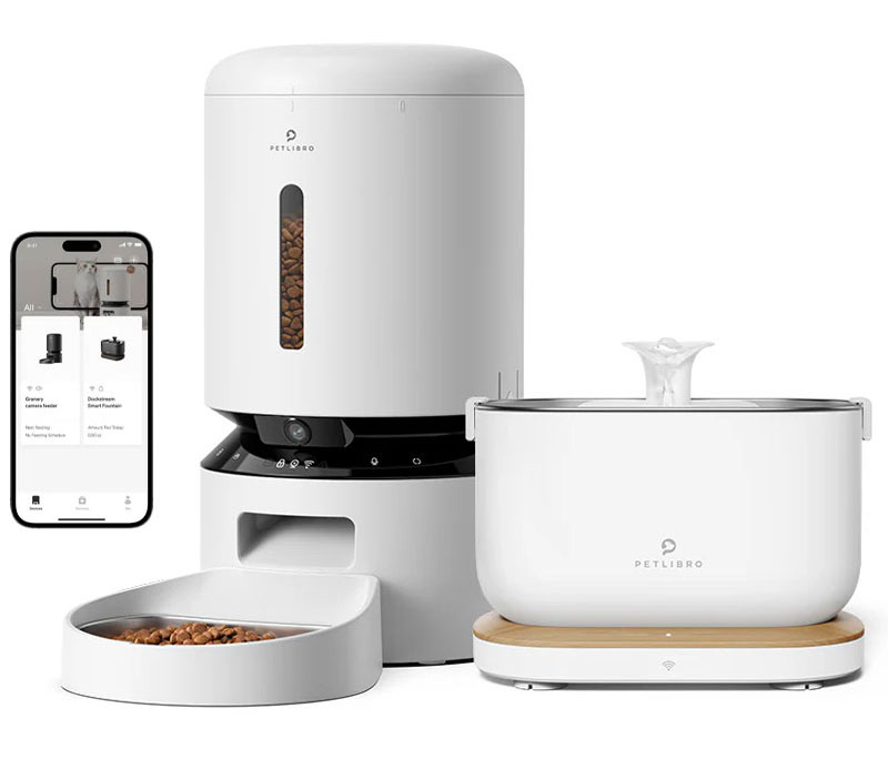 Pack Distributeurs de Nourriture PETLIBRO Granary + Fontaine