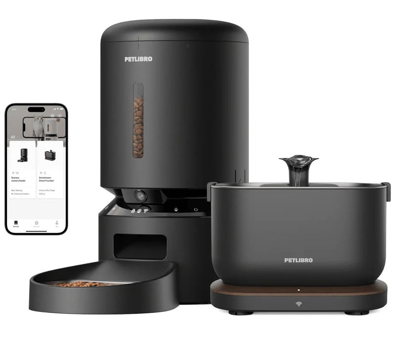 Pack Distributeurs de Nourriture PETLIBRO Granary + Fontaine