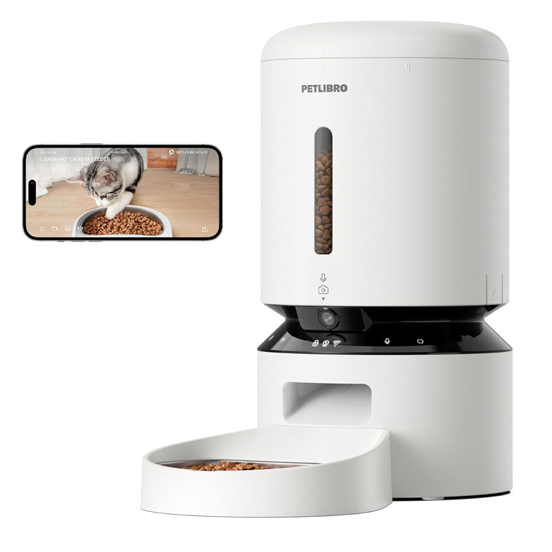 Pack Distributeurs de Nourriture PETLIBRO Polar + Granary avec Caméra Intégrée