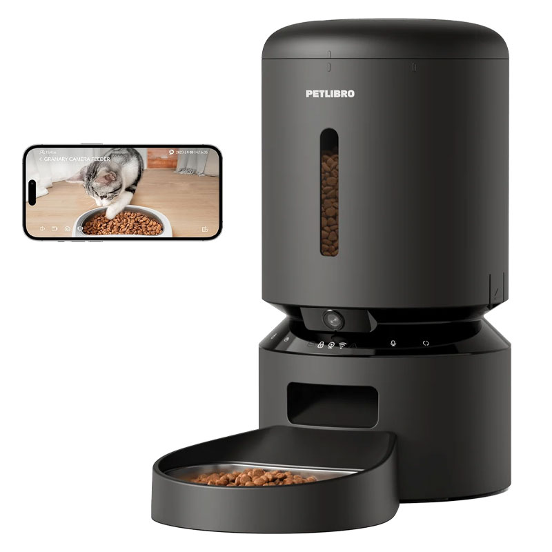 Pack Distributeurs de Nourriture PETLIBRO Polar + Granary avec Caméra Intégrée