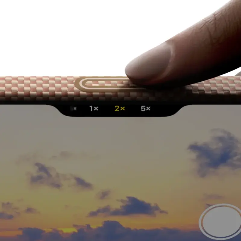 Coque MagSafe PITAKA Golden Glints Utra Slim pour iPhone 17 Pro